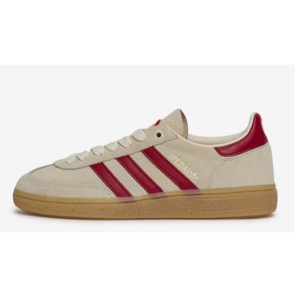 NEW ADIDAS ORIGINALS 6 Handball Spezial KH9044 Cream/ Red Heart